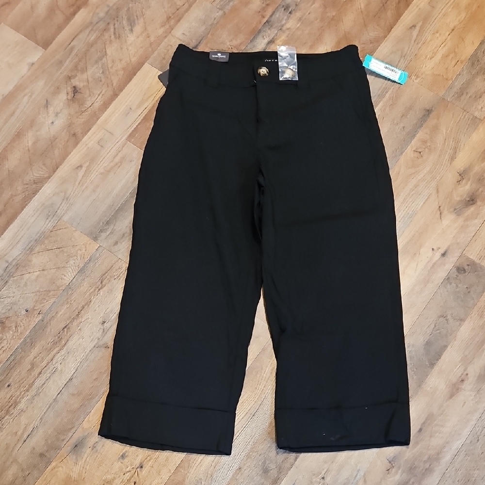 👖The CEO Black Cropped Pants